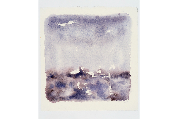 Transported XXIII, Watercolour on Saint Armand, 9x9.5 in.